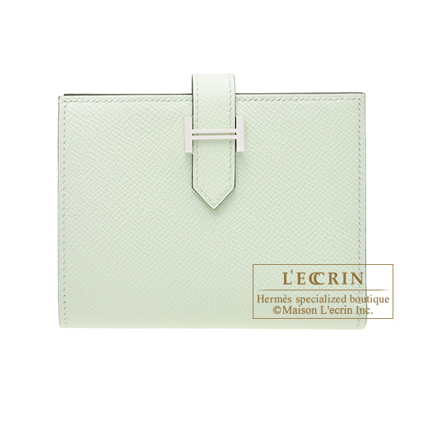 エルメス ベアンコンパクト ヴェールフィズ ヴォーエプソン シルバー