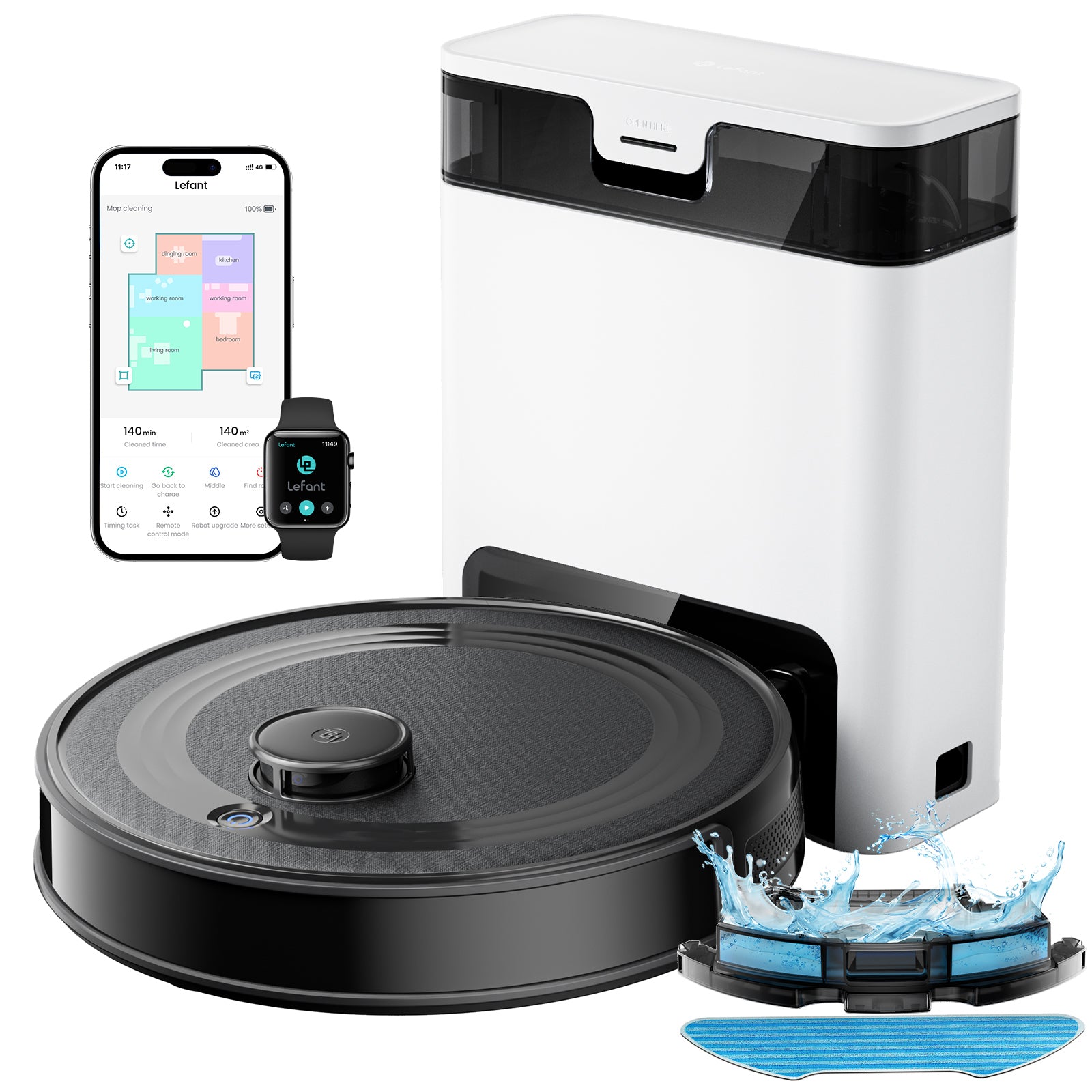 最高のインテリジェントロボット掃除機 – LeFun Robotics