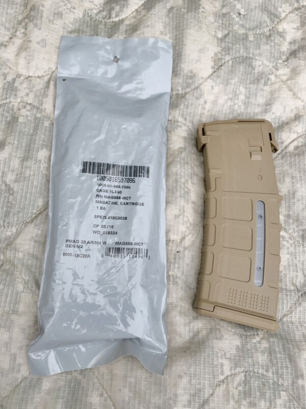 米軍実物 MAGPUL PMAG 30 窓付き マグプル ④ ⑤ ⑥ 3個セット 米