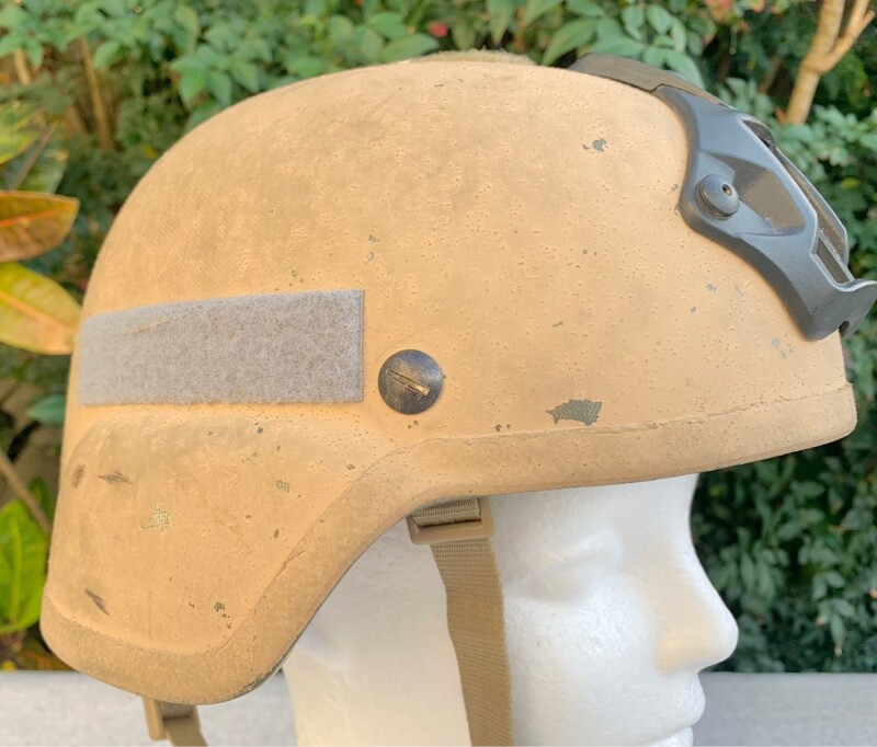 米軍実物 放出品 ACH ヘルメット 購入 & ブラケット&カバー2点付き 米