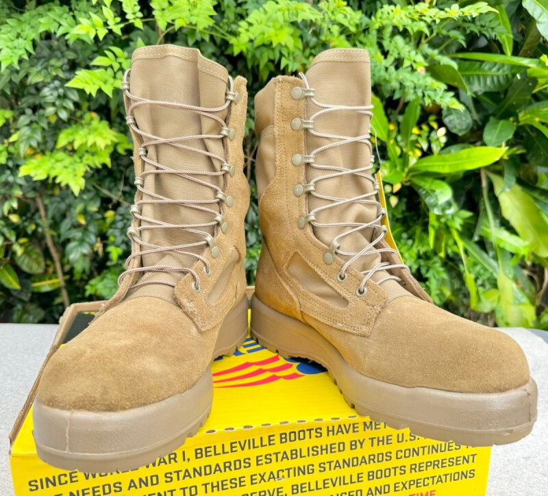 米軍実物 BELLEVILLE コンバットブーツ C390 コヨーテ ARMY