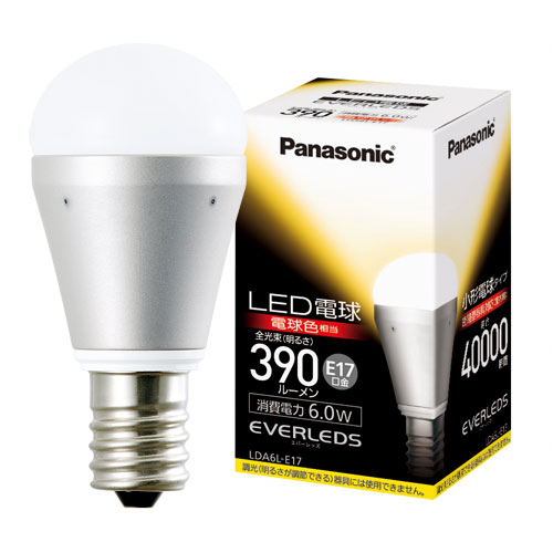 Panasonic LED電球 LDA6L-E17/D A/1K ことね PANASONIC LED電球 6.0W