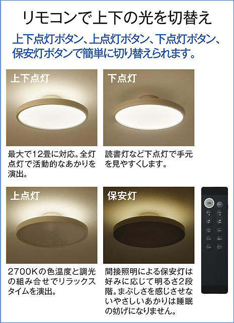 新品未開封］DCL-40987 LEDシーリングライト 調光機能付き 新品 未開封