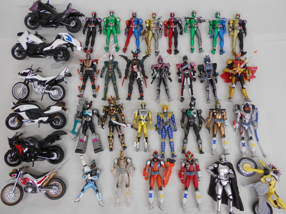 仮面ライダー s.hフィギュアーツ9体セット ジャンク d*9様 仮面