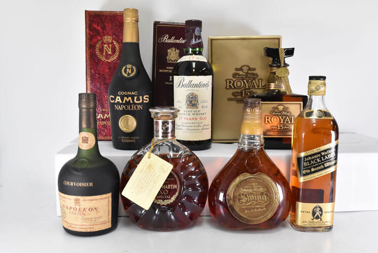 古酒 ☆古酒 4本セット/ウイスキー・ブランデー 各種（サントリー