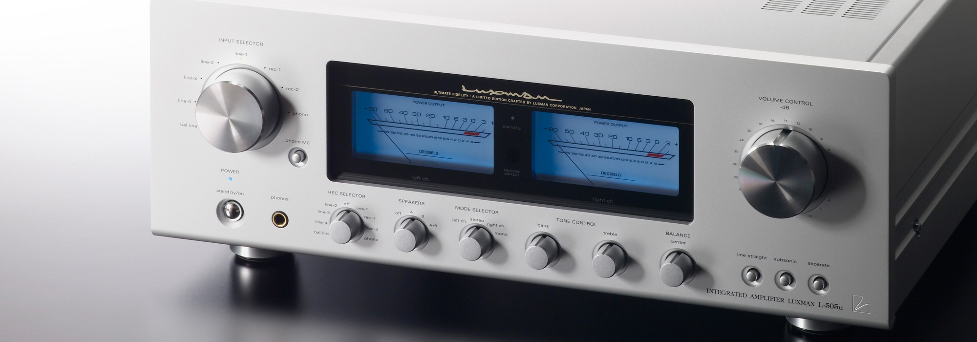 美品・完動品】LUXMAN L-505u ブラスターホワイト プリメインアンプ L