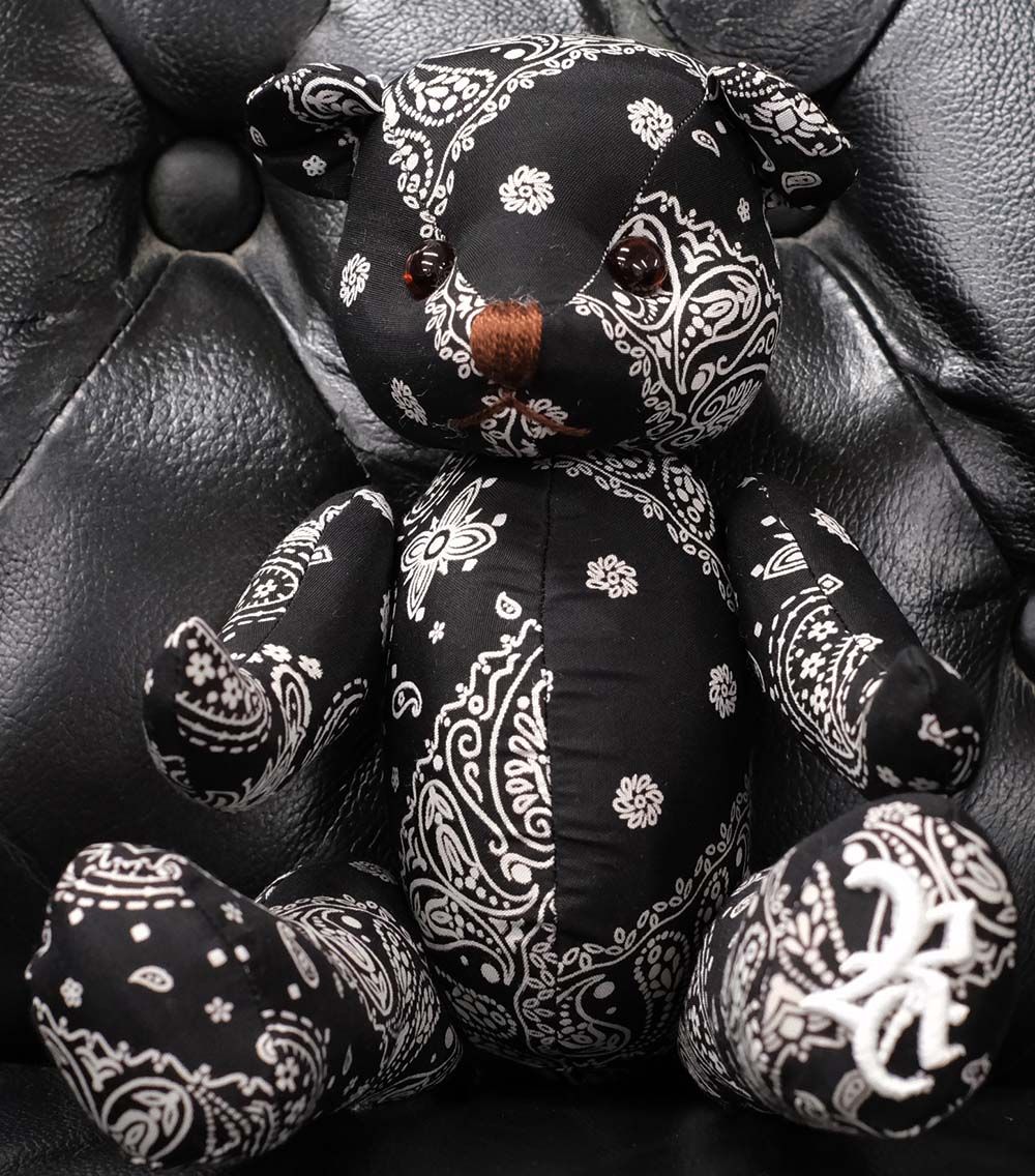 RESOUND CLOTHING - BANDANA TEDDY BEAR / RC25-A-001 / テディベア