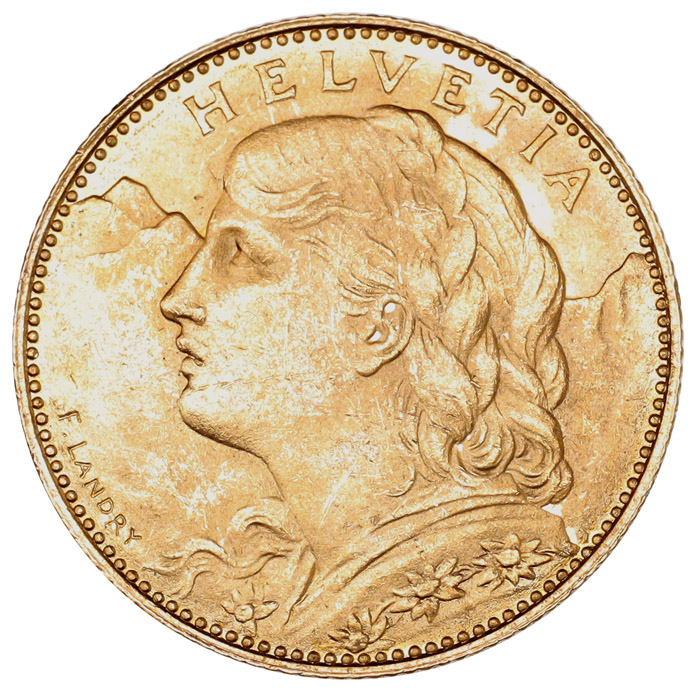 まやさん…！専用 1922年 スイス ブレネリ10フラン 金貨 NGC MS64 まや