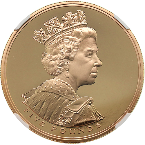 2002年 イギリス エリザベス女王2世 即位50周年記念 プルーフセット