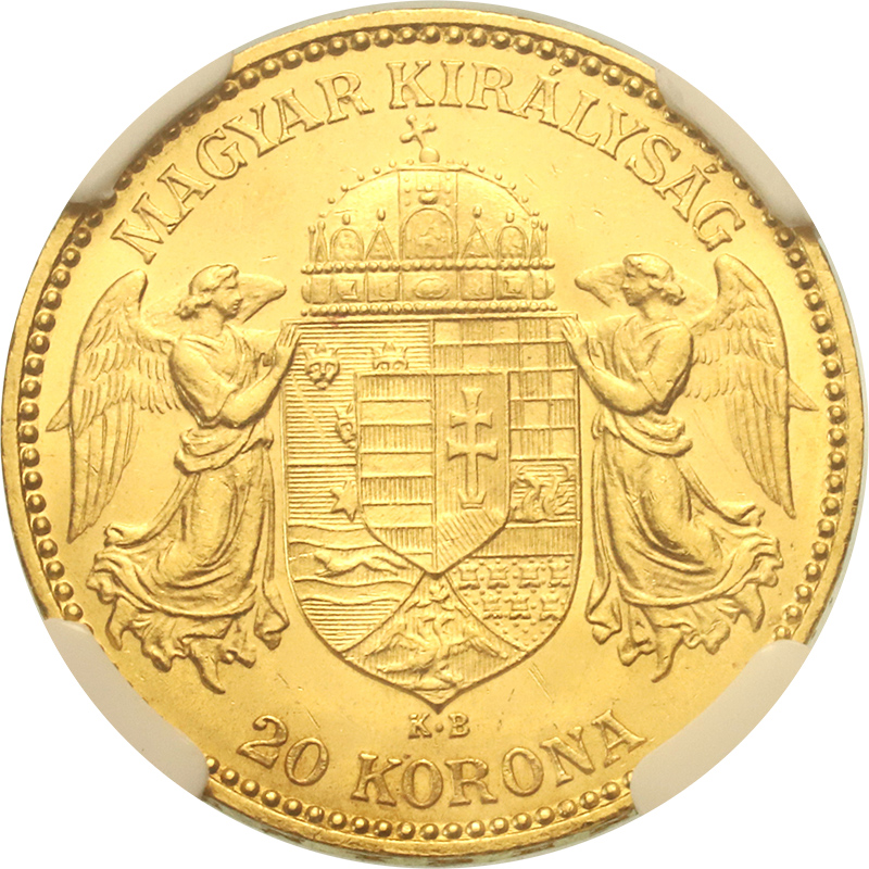 9-19/3921 金貨 オーストリア フランツヨーゼフ 20Fr 1892