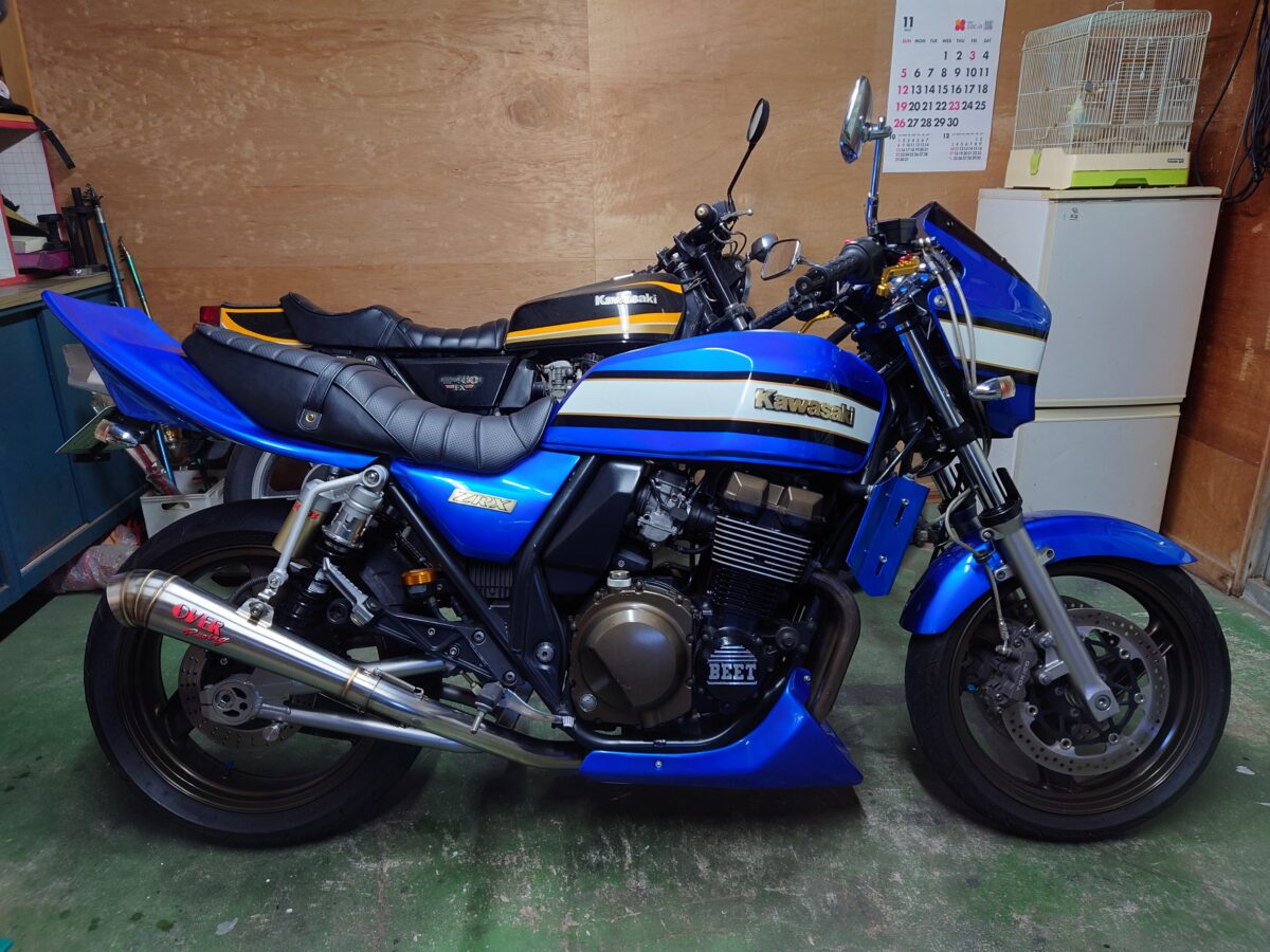 H7年 ZRX400 平成7年 ZRX400-2 純正ライトステー ZRX400/2 ヘッド