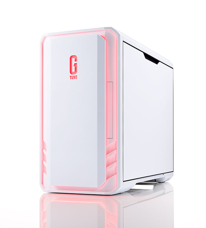 白いゲーミングボックス【レッドブル】