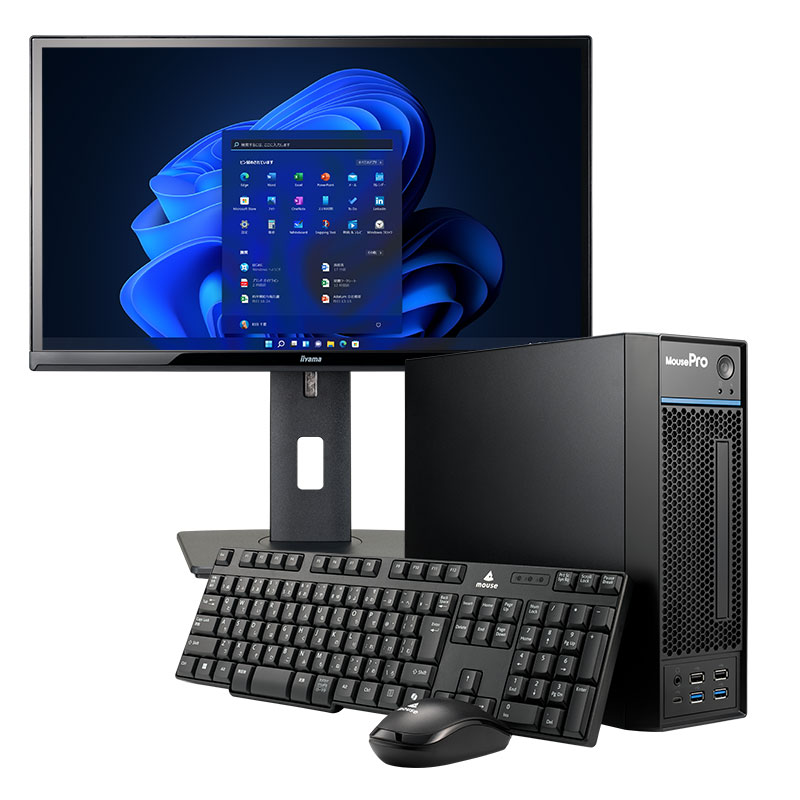 Mouse Pro デスクトップ i3 8GB 256GB Windows11 Windows 11 Pro 搭載