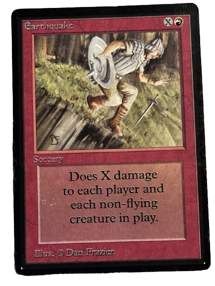 Beta Earthquake | Magic the Gathering | MTG Singles Vintage Card