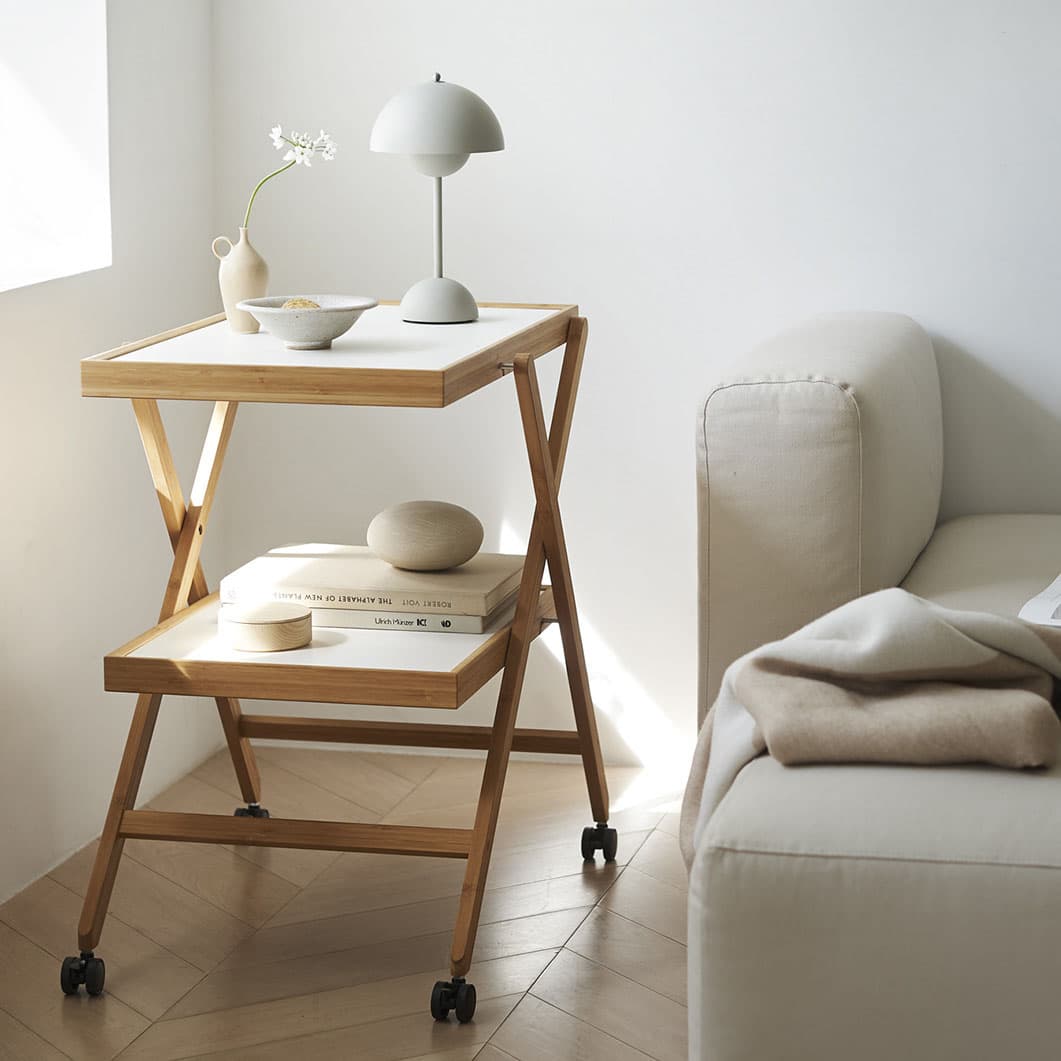 タイット トローリー ホワイト(ホワイト)：ホーム