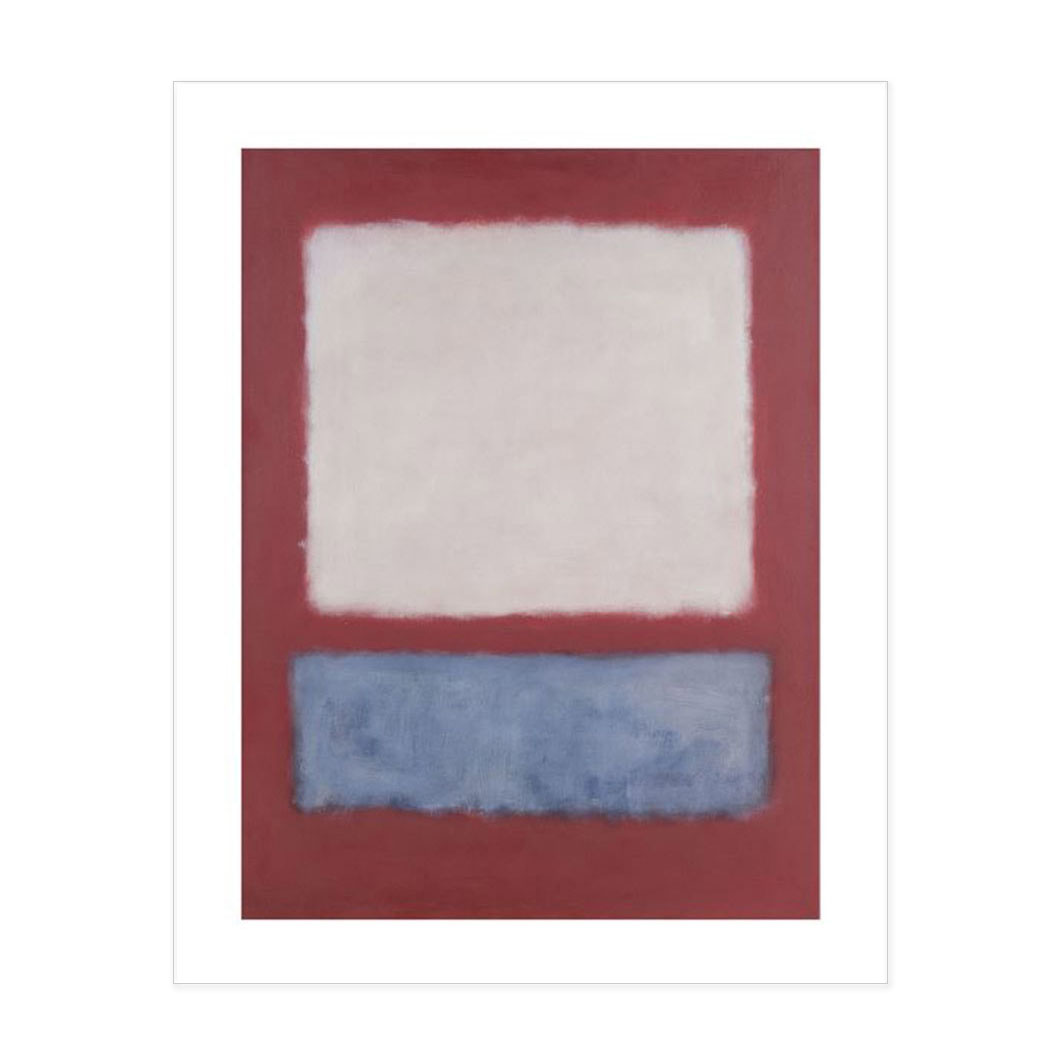 ロスコ：Light over Gray, 1956 ポスター(Light over Gray， 1956