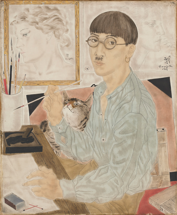 ☆最終値下げ☆【真作初刷】藤田嗣治 「芸術家の自画像」1927年