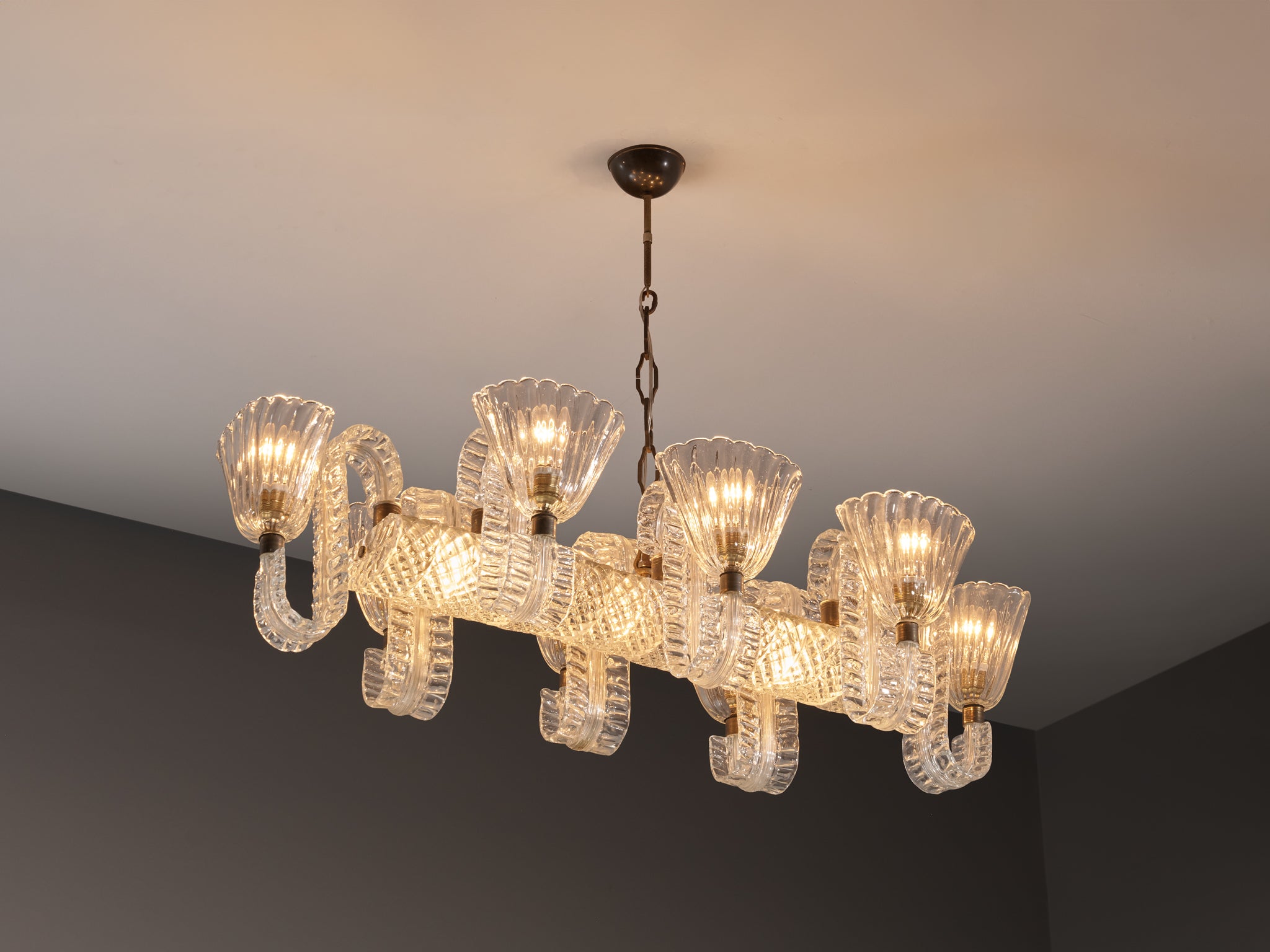 最高級金箔彩Barovier & Tosoバロヴィエール&トーゾ.ムラーノガラス 最