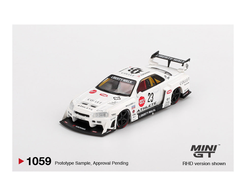 Mini GT NISSAN LB-ER34 ブラジルリミテッド MINI GT NISSAN LB-ER34