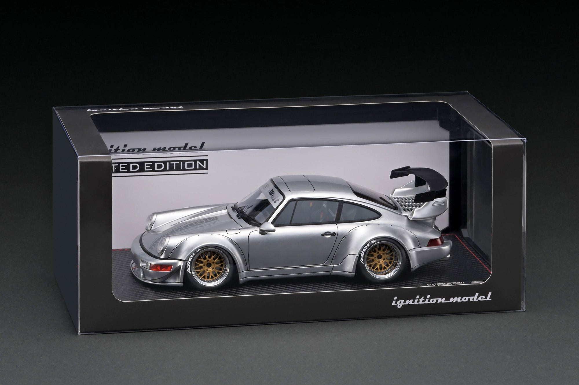 Ignition Model 1:18 Porsche 964 RWB in Silver with M64 Engine
