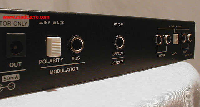 mode zero - phase shifter phaser flanger chorus delay vintage