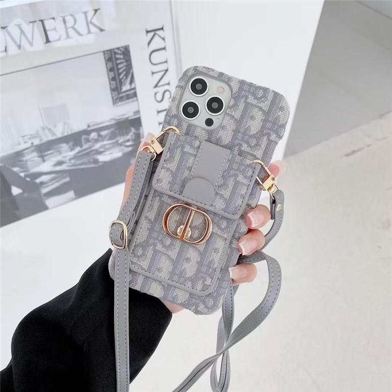 dior iphone17/17pro ケース ショルダー パロディ風 iphone16/15