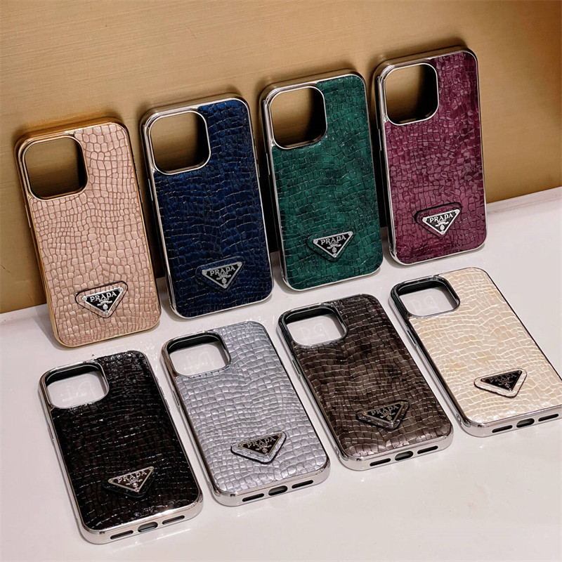 PRADA ブラック キルティング iPhoneケース