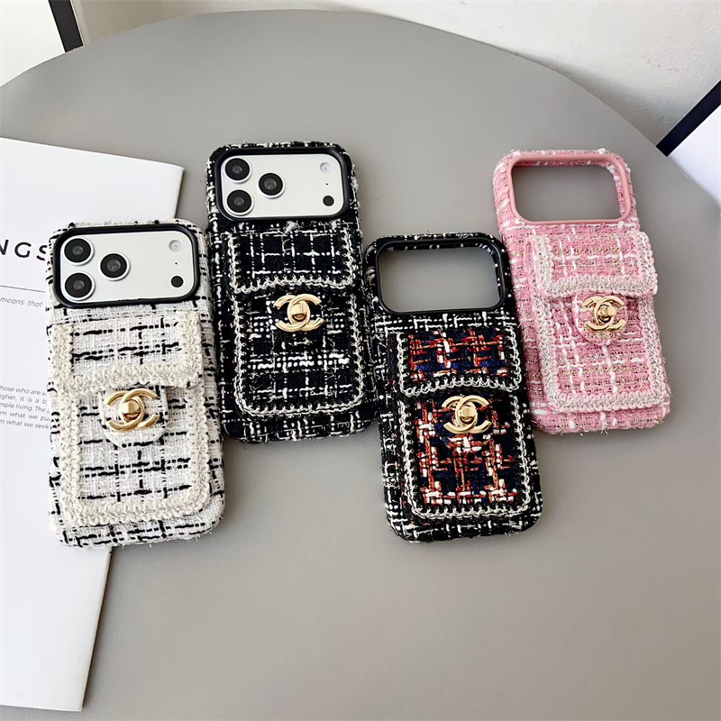 シャネル ツイード iphone17/17pro ケース CHANEL iphoneケース