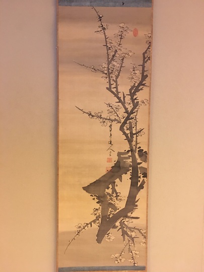 鶴亭 墨梅図｜古美術・掛け軸の販売・買取・鑑定-松本松栄堂