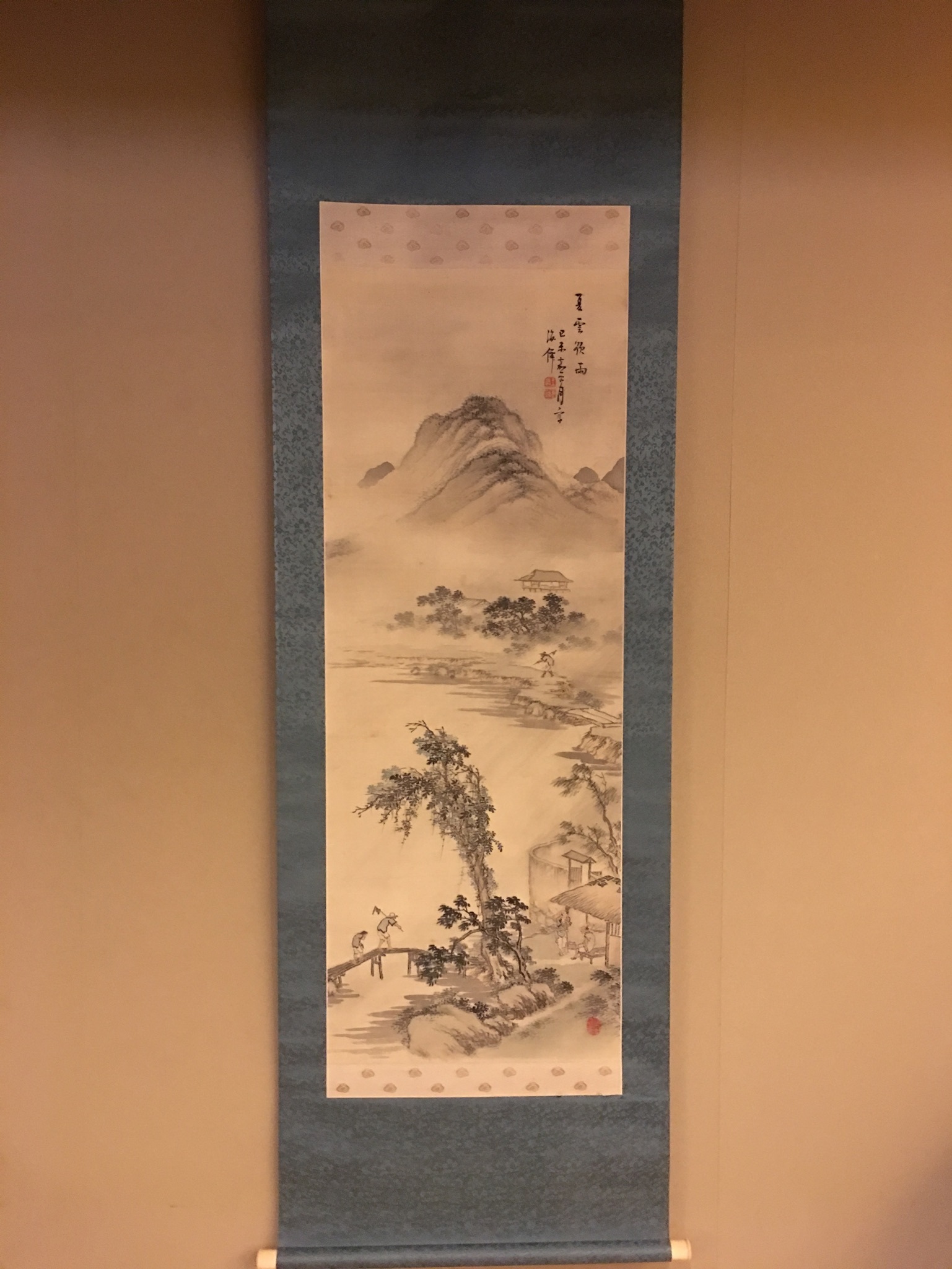 掛け軸 高砂図 海僊(肉筆) 高砂｜新・古美術 高美堂（こうびどう）｜掛軸