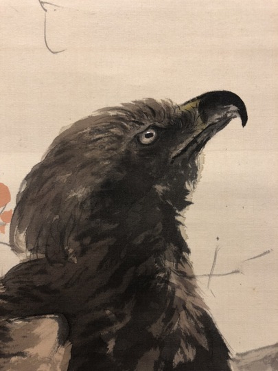 木島桜谷 鷲図｜古美術・掛け軸の販売・買取・鑑定-松本松栄堂