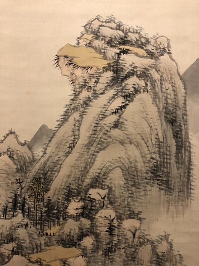 中西耕石 淡着色山水図｜古美術・掛け軸の販売・買取・鑑定-松本松栄堂
