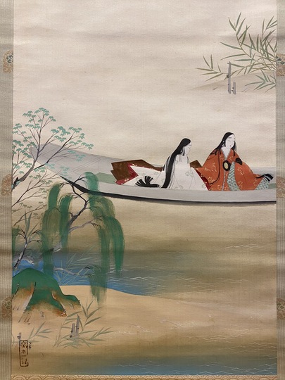 松本楓湖 螢 掛軸 松本楓湖 螢 掛軸 Yahoo!オークション -「松本楓湖