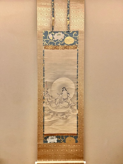 狩野探幽 観音｜古美術・掛け軸の販売・買取・鑑定-松本松栄堂