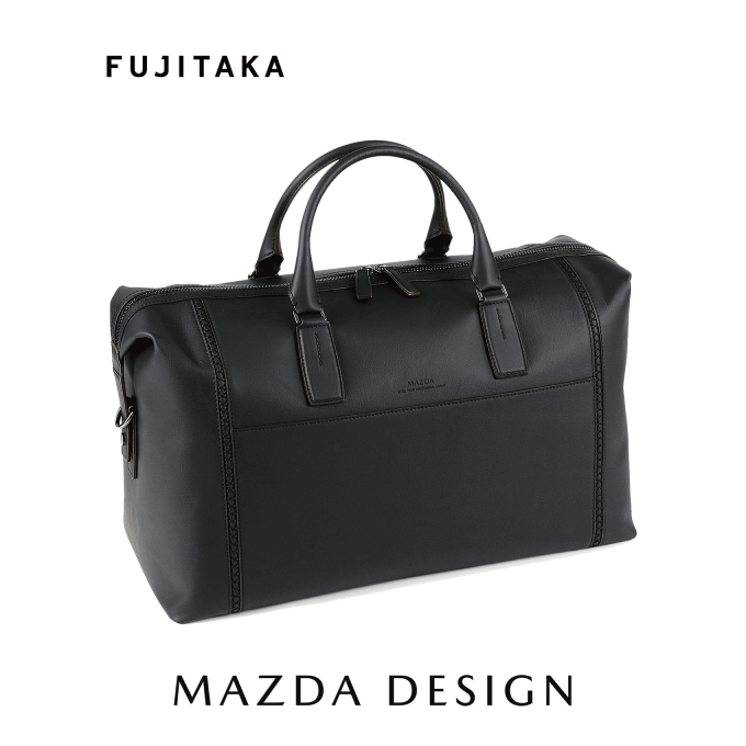MAZDA JOURNEY ボストンバッグ(ブラック）