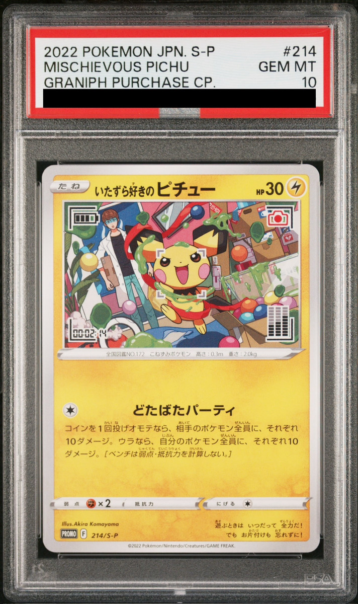 ポケモンカード ピチュー lv.5 プロモ psa10 ポケモンカードゲーム