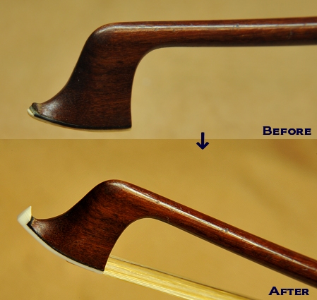 革巻 銀線巻 弓｜バイオリン ビオラ チェロ