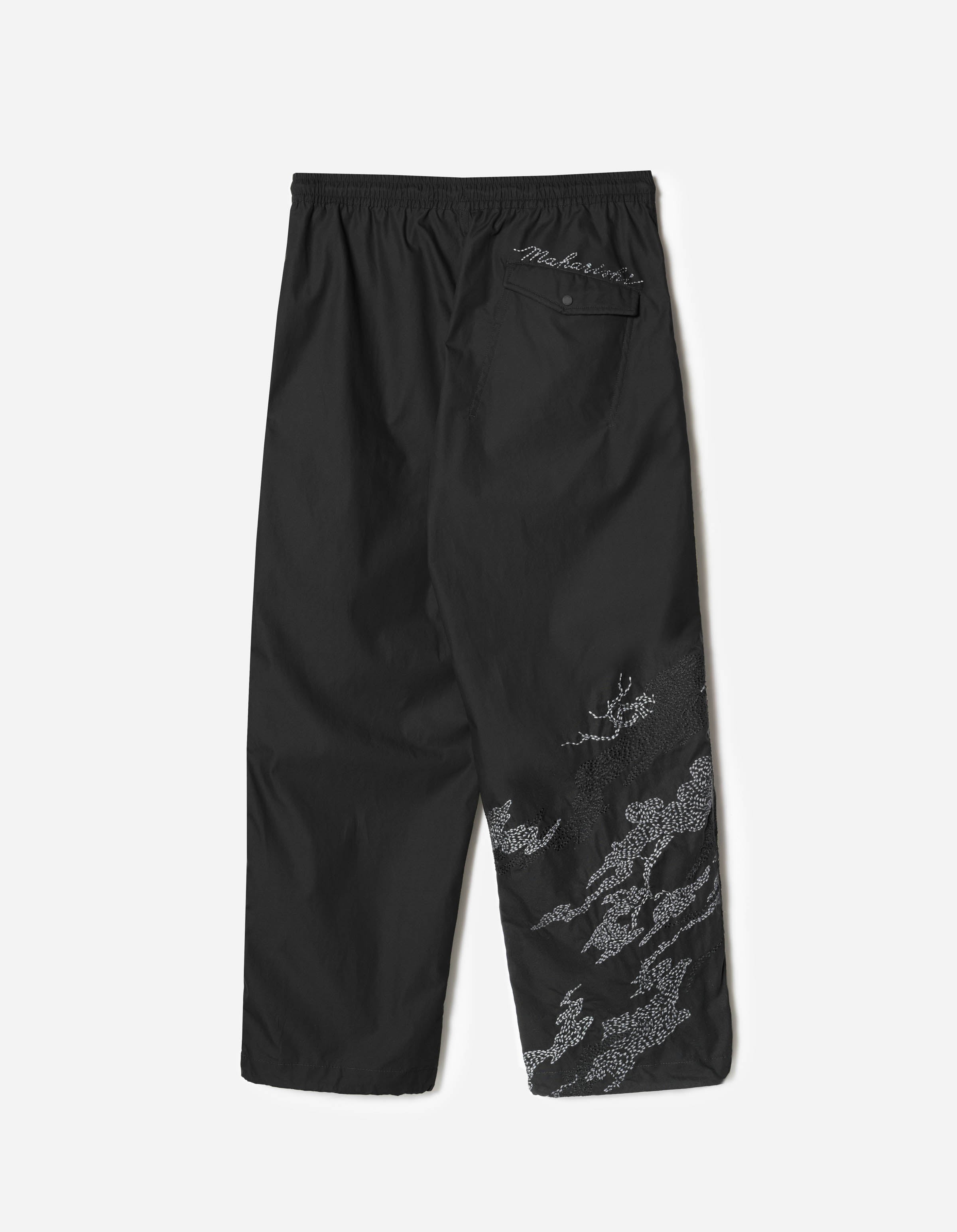 6237 Sashiko Bonsai Track Pants Black – Maharishi