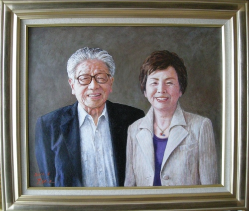 男性の肖像 油彩画 8号 F8 油絵 人物画#7 男性の肖像 油彩画 8号 F8