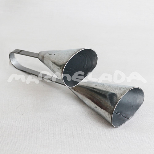 アゴゴ 4連 Kalango ブラジルパーカッション サンバ楽器 Samba