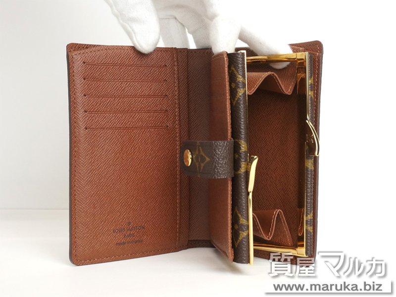 ルイヴィトン モノグラム ヴィエノワ ガマ口財布 M61674の買取・質