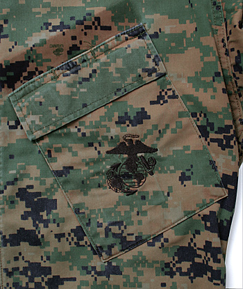 USMC(米海兵隊) 現用 MARPAT ウッドランド・カモ野戦服/上衣/実物・良の上