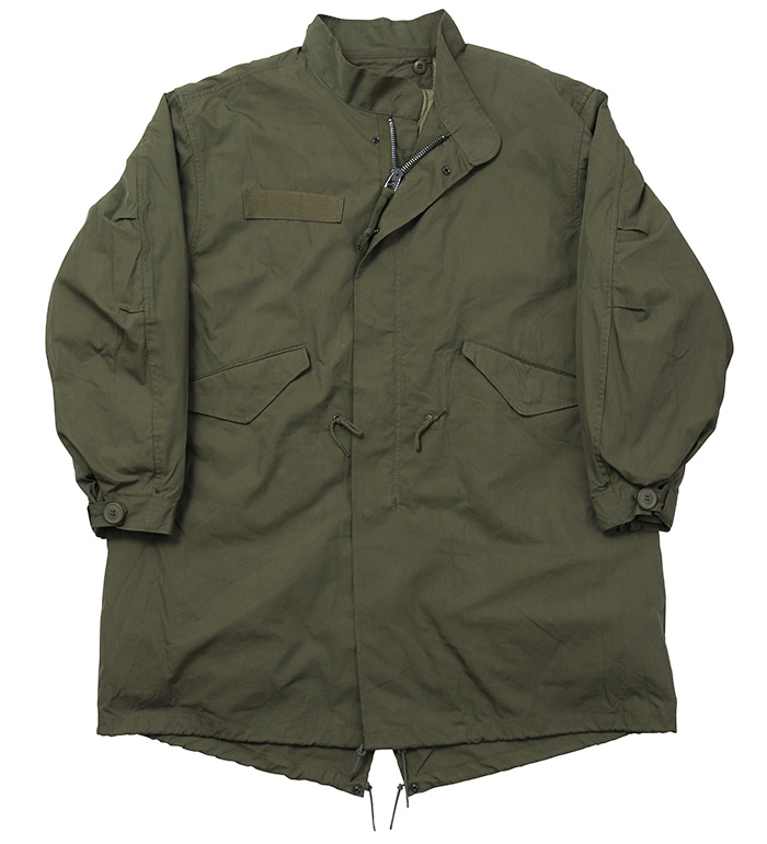 US(米軍) M-65パーカー/CONMAR Zipper(60s実物)使用/キルティング