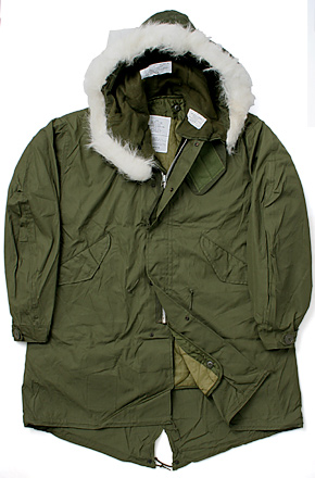 US(米軍) M-65 パーカー(本体・ライナー・フード)フル・セット/本体ZIP