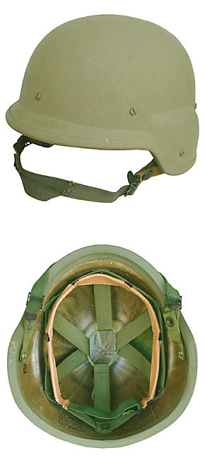 米軍実物 PASGTフリッツヘルメットMEDIUM 送料無料②