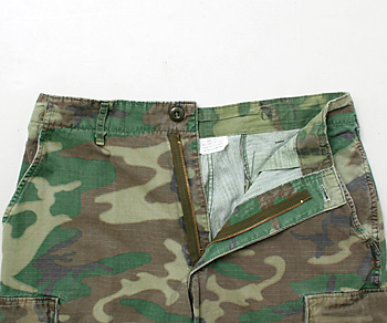 US(米軍) NAM戦(60's) ERDL リーフカモ・野戦パンツ/ R/S生地 /DSA-69