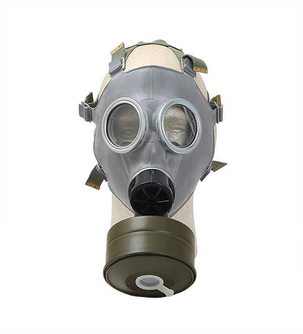 アメリカ M1A2-1-1ガスマスク＋バッグジョーダン1 デニム