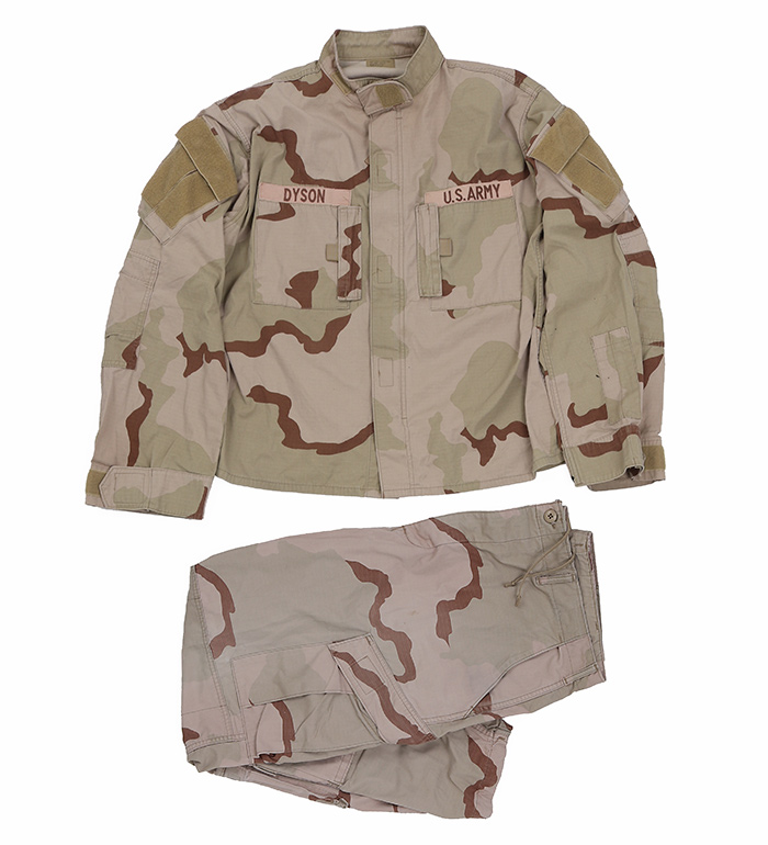 US ARMY(米陸軍) CCU 3CL カモ野戦服(SPO-03)上下セット/L-R/実物・極上