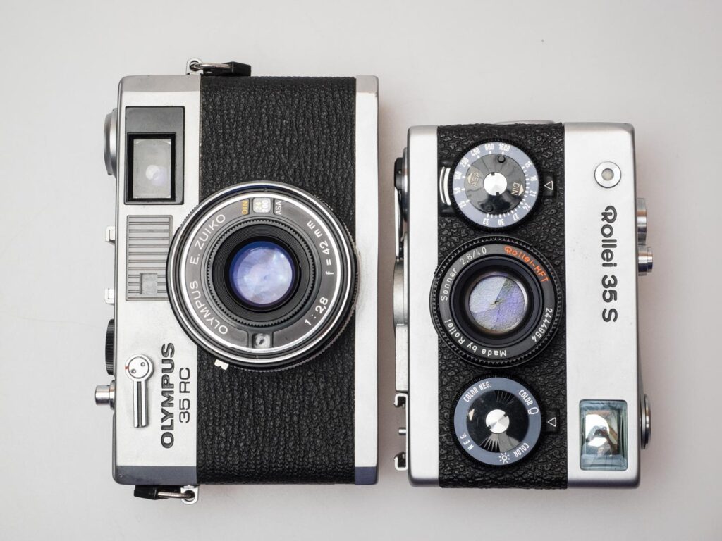 OLYMPUS 35 RC / OLYMPUS 35 DC 2台セット ジャンク OLYMPUS 35 RC