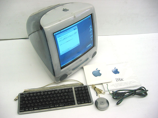 iMac G3 グラファイト600MHz メモリ256MB エアーMac付き iMac G3